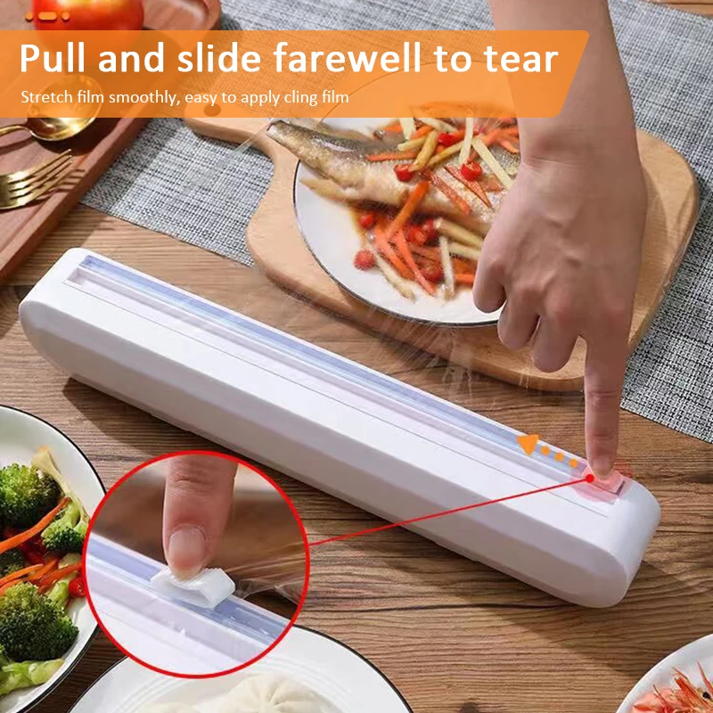 Food Storage Dispenser - Bevestigingsfolie Vershoudfolie Dispenser Food Wrap Dispenser