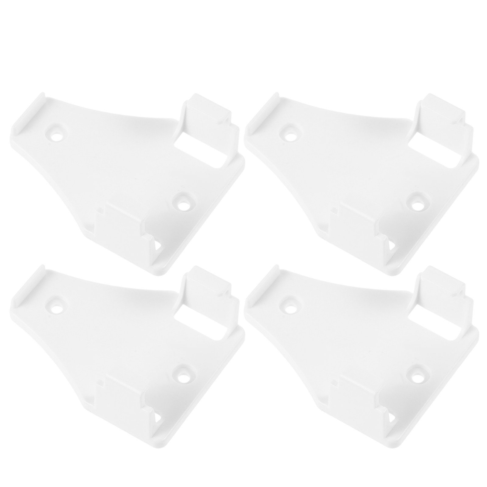 Food Storage Box - 4-delige afstandsbedieningshouder voor ventilator, wandmontage, plastic
