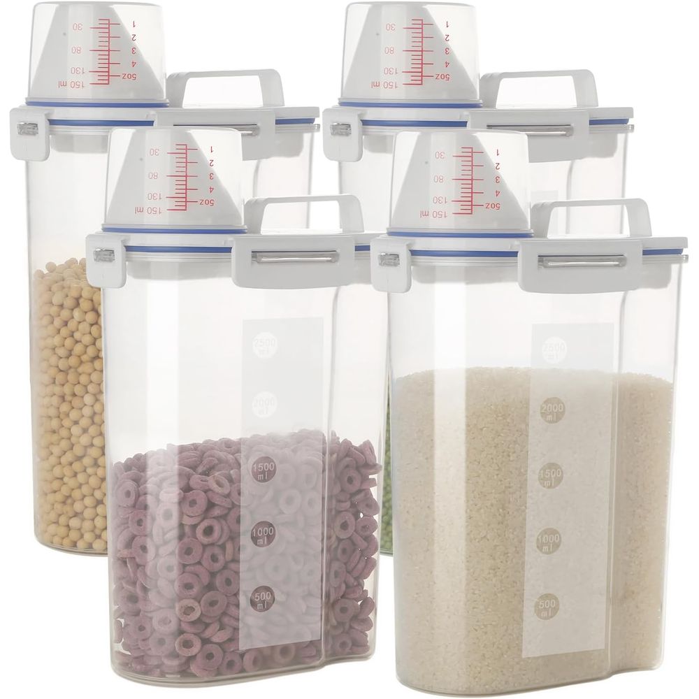 Food Storage Dispenser - 5,5 Lbs Rijst Luchtdicht Droge Voedsel