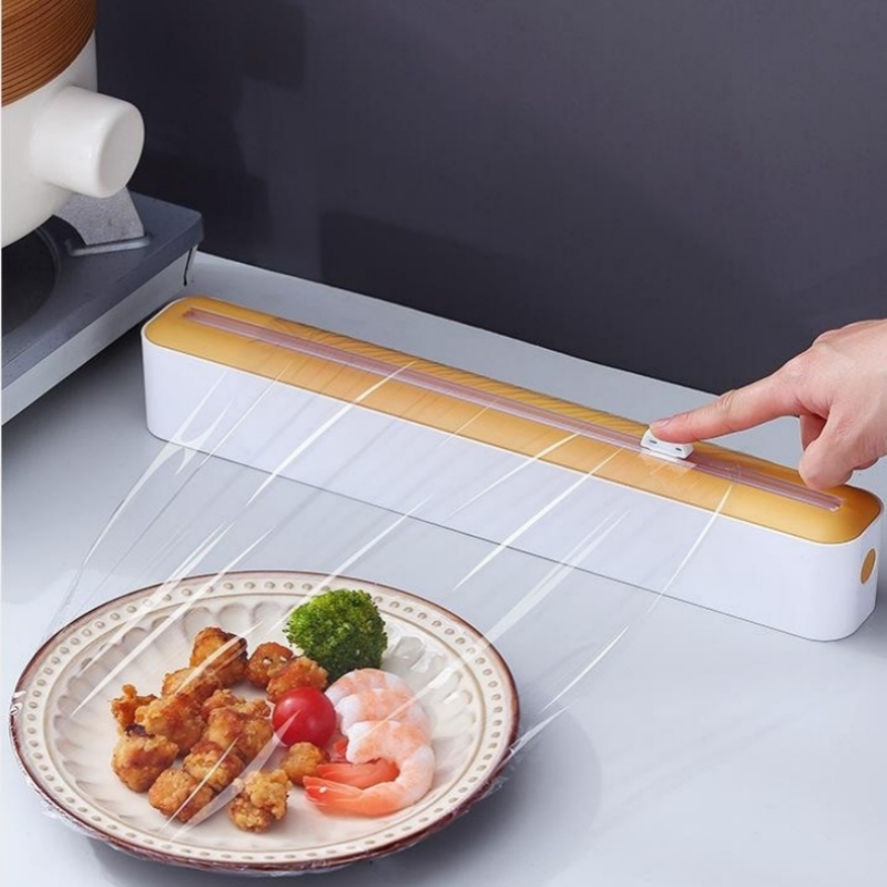 Food Storage Dispenser - Voedsel Plastic Vershoudfolie Dispensers Foliehouder Met
