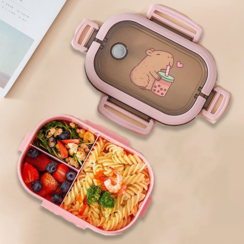Food Storage Box - Capybara Bento Lunchbox Anime Dieren Print