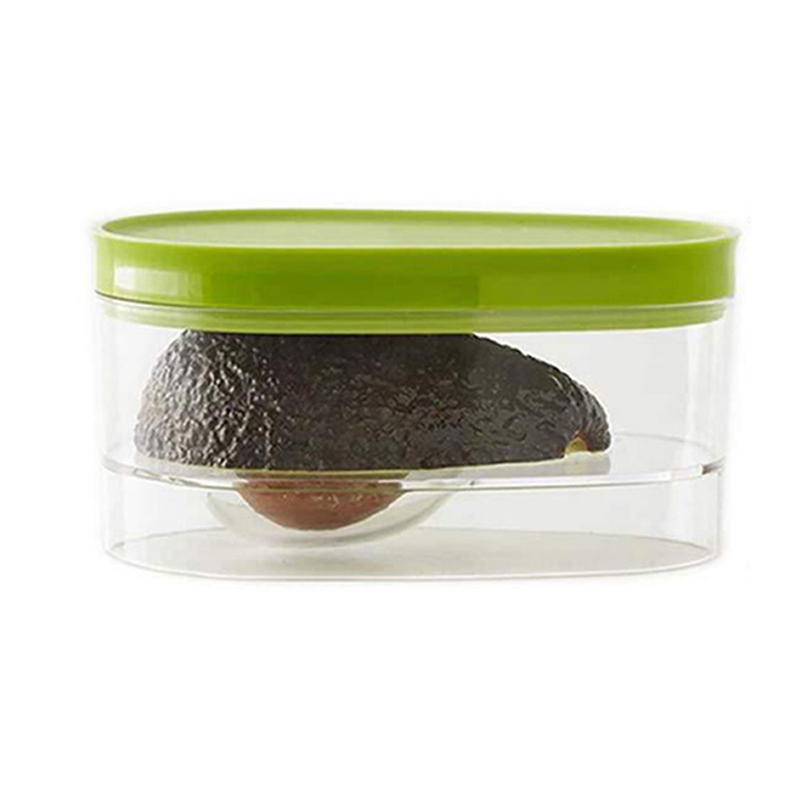 Food Storage Box - Avocado Voedsel Opbergdoos Space Saver Plastic