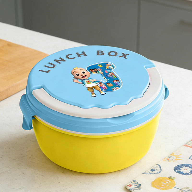 Food Storage Box - Cocomelon Lunchboxen Draagbare Bento Maaltijdkoffer Jongens