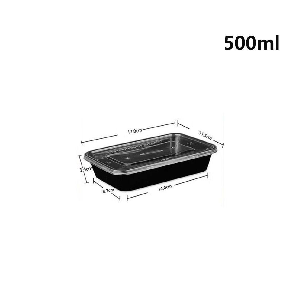 Food Storage Without Plastic - 5 stks/set Nieuwe Plastic Wegwerp Voedselcontainers