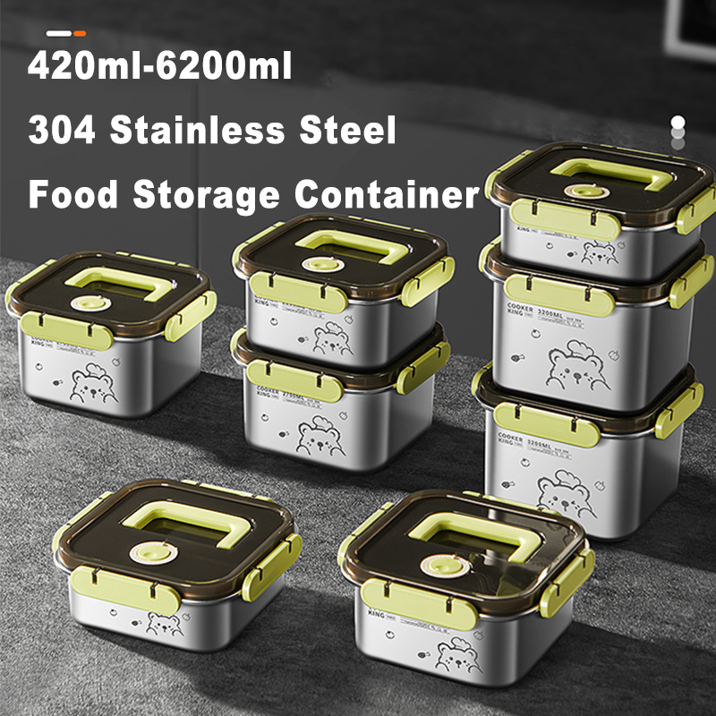 Food Storage Oven Safe - COOKER KING 420 ml-6200 ml roestvrijstalen