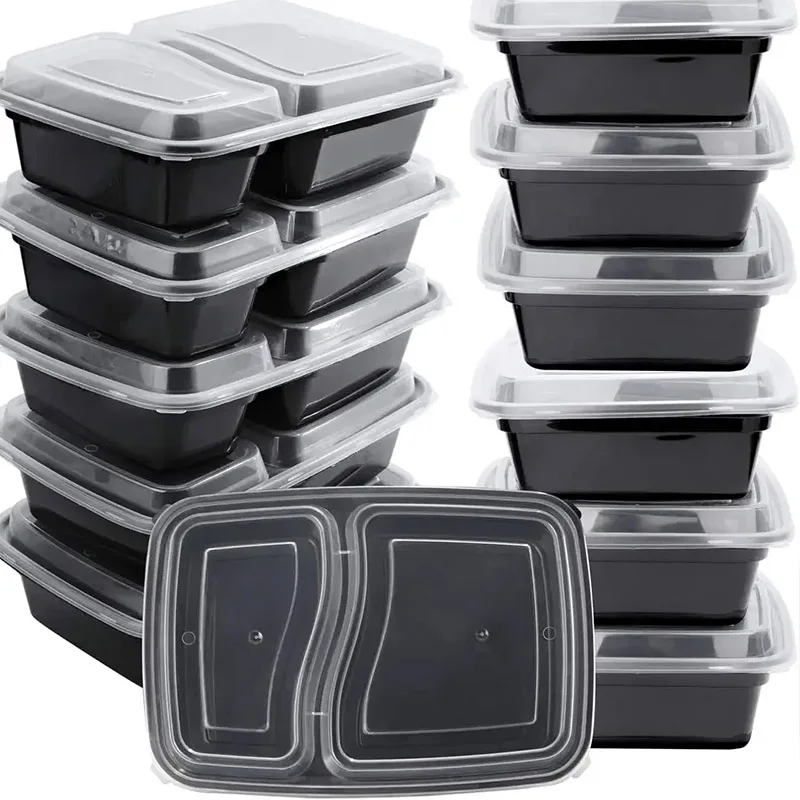 Food Storage Oven Safe - 10 sets wegwerp voedseldozen met deksels