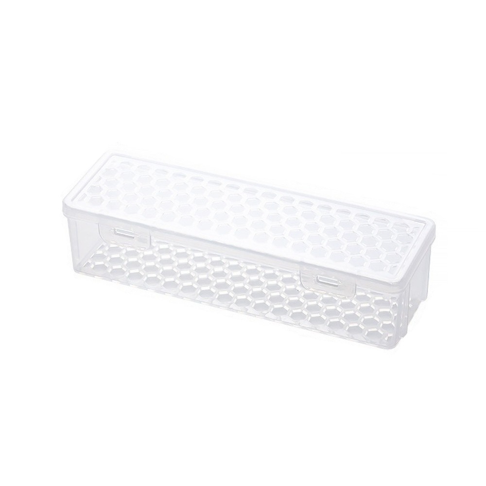 Food Storage Without Plastic - Uitgeholde vaatwasser-serviesreinigingsbox van plastic, voedselveilige serviesopbergmand,