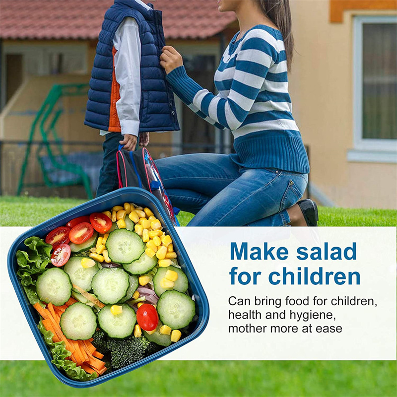 Draagbare salade-lunchcontaine - Food Storage Box Large recensie en prijs