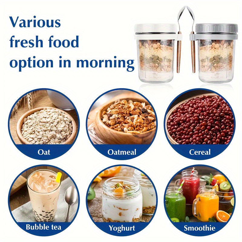 1 st/2 stks Glazen Havermout B - Food Storage Set Glass recensie en prijs