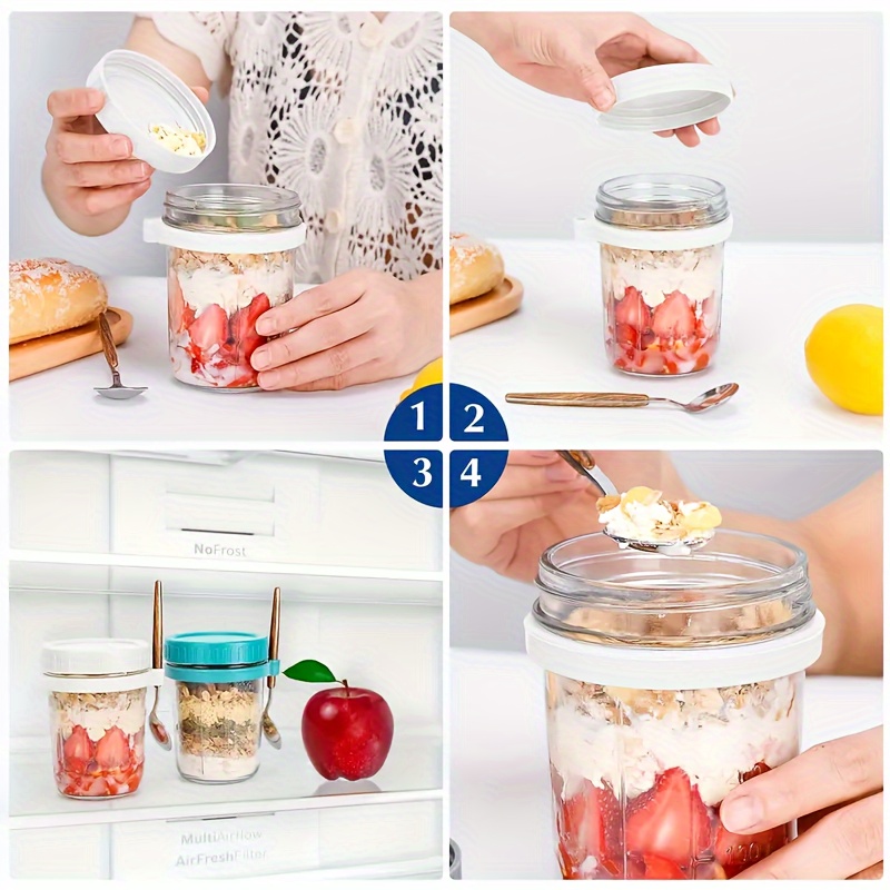 1 st/2 stks Glazen Havermout B - Food Storage Set Glass recensie en prijs