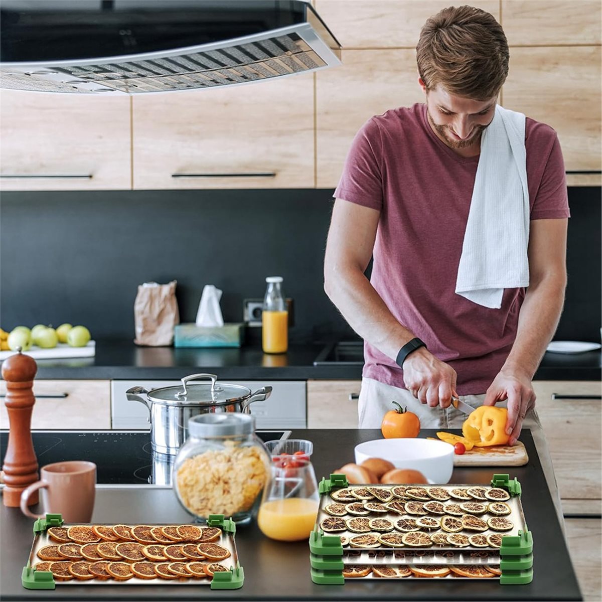 NIEUW 16-delige dienbladstapel - Food Storage Freeze Dried recensie en prijs