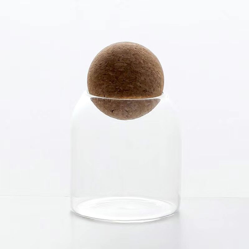 Doorzichtige glazen voorraadpo - Food Storage Glass Round recensie en prijs