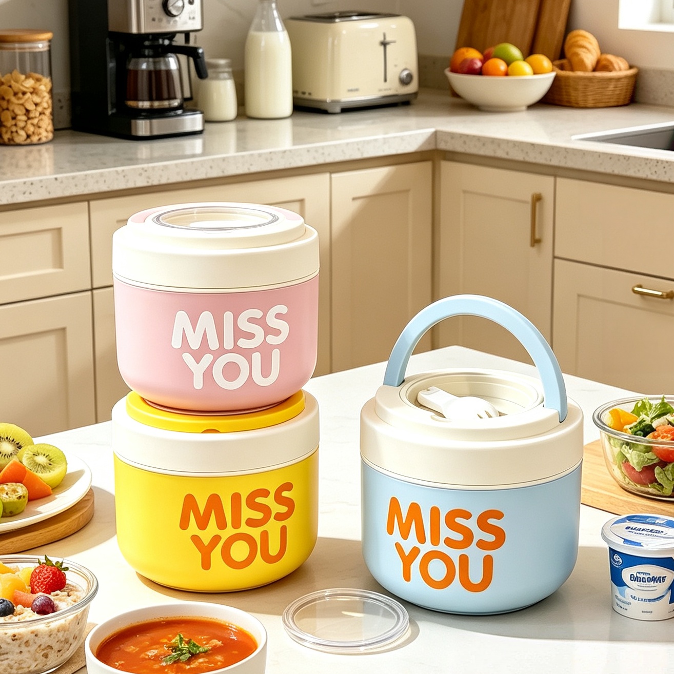 304 roestvrijstalen geïsoleerd - Food Storage Box Large recensie en prijs
