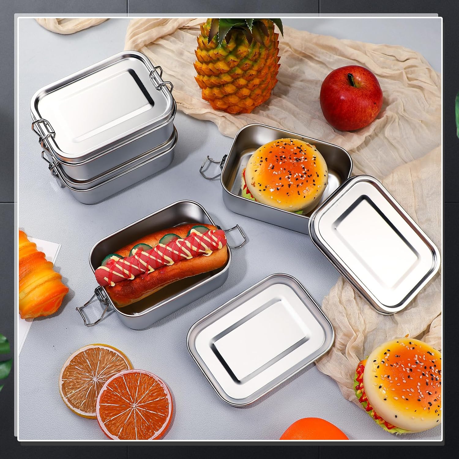 Roestvrijstalen voedselbewaarc - Food Storage Oven Safe recensie en prijs