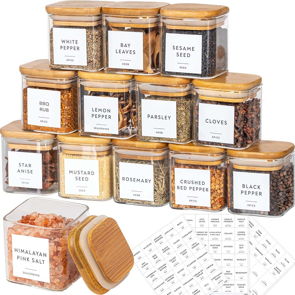 5Oz Glazen Potten Met Kruidene - Food Storage Set Glass recensie en prijs