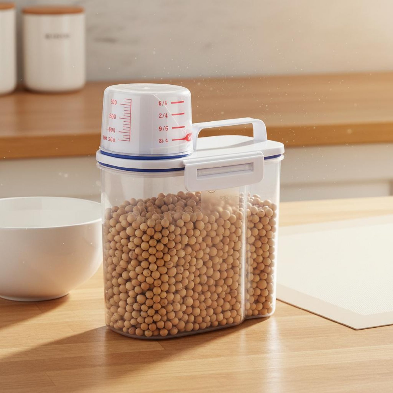 Rijstbewaarcontainer Veilige r - Food Storage Dispenser recensie en prijs