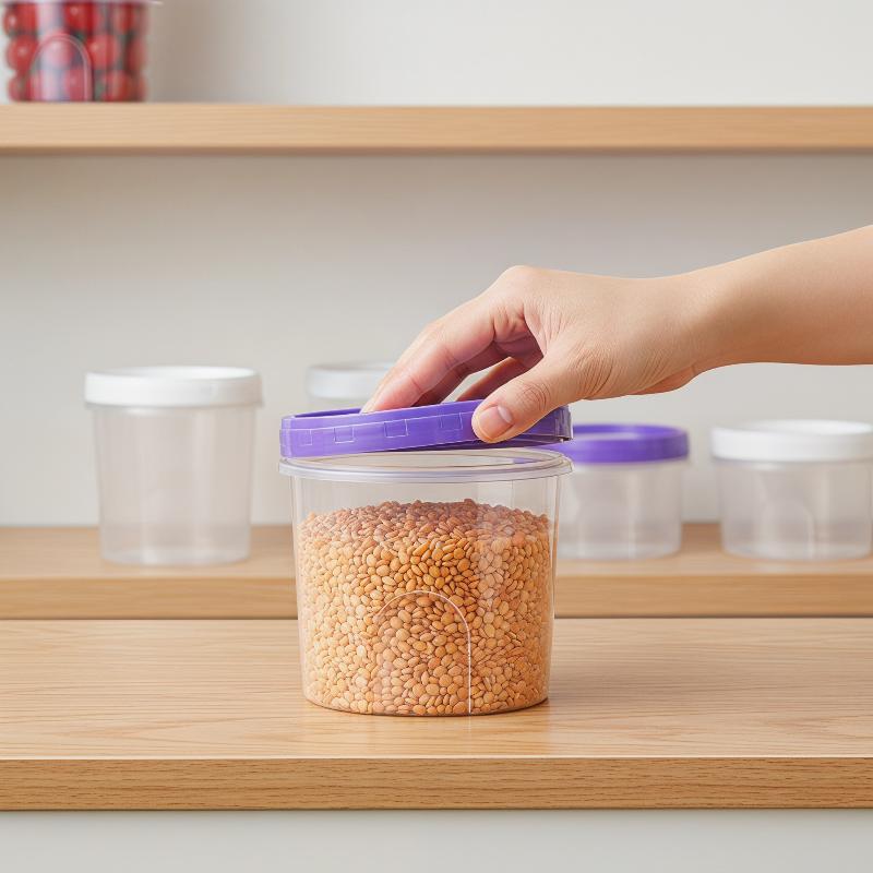 4-delige ronde voedselbewaardo - Food Storage Glass Round recensie en prijs