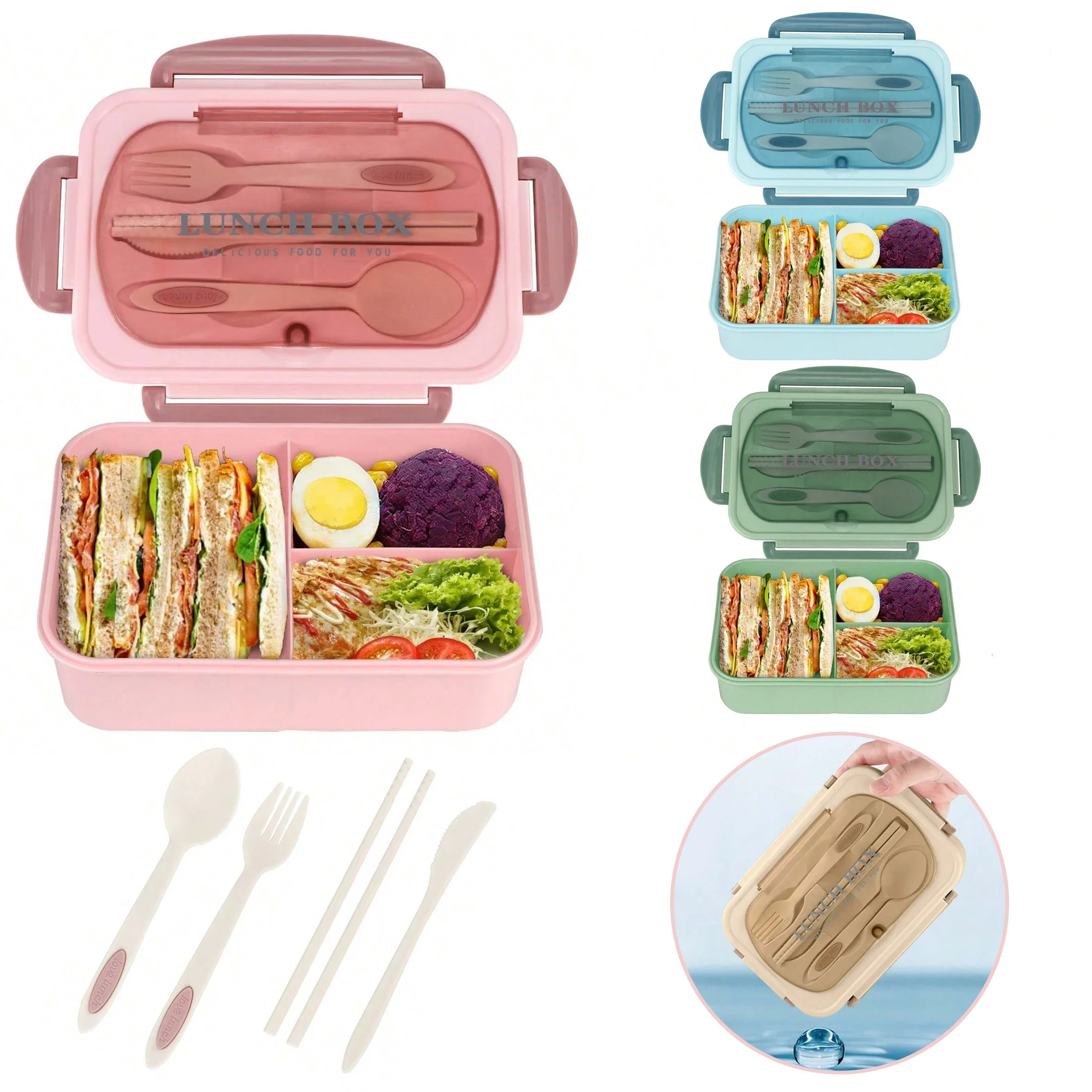 Bento Box voor volwassenen met - Food Storage Oven Safe recensie en prijs