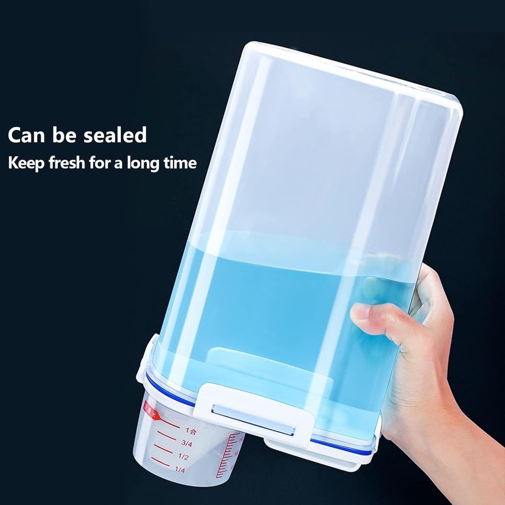 5,5 Lbs Rijst Luchtdicht Droge - Food Storage Dispenser recensie en prijs