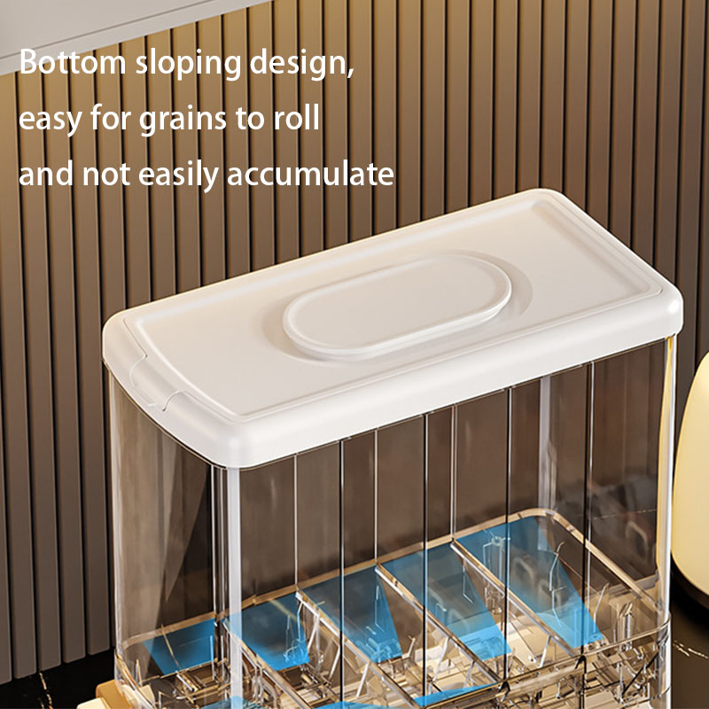 5-in-1 voedselbewaarboxen gran - Food Storage Dispenser recensie en prijs