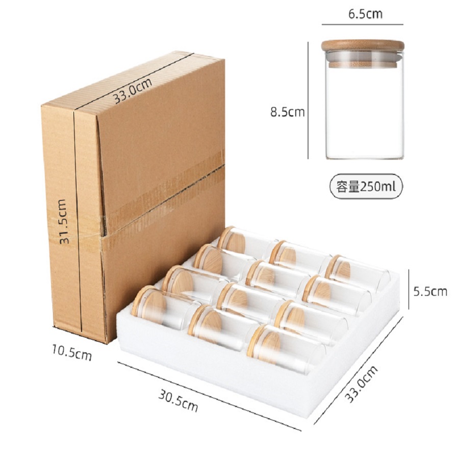 12 Stks/set Luchtdichte Glazen - Food Storage Set Glass recensie en prijs