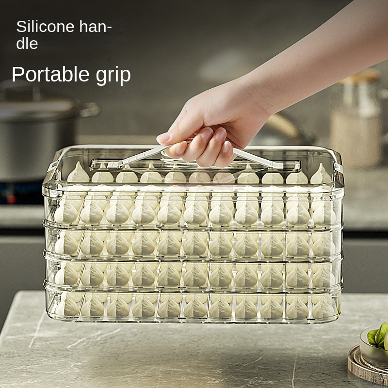Dumpling-opbergdoos, meerlaags - Food Storage Box Large recensie en prijs