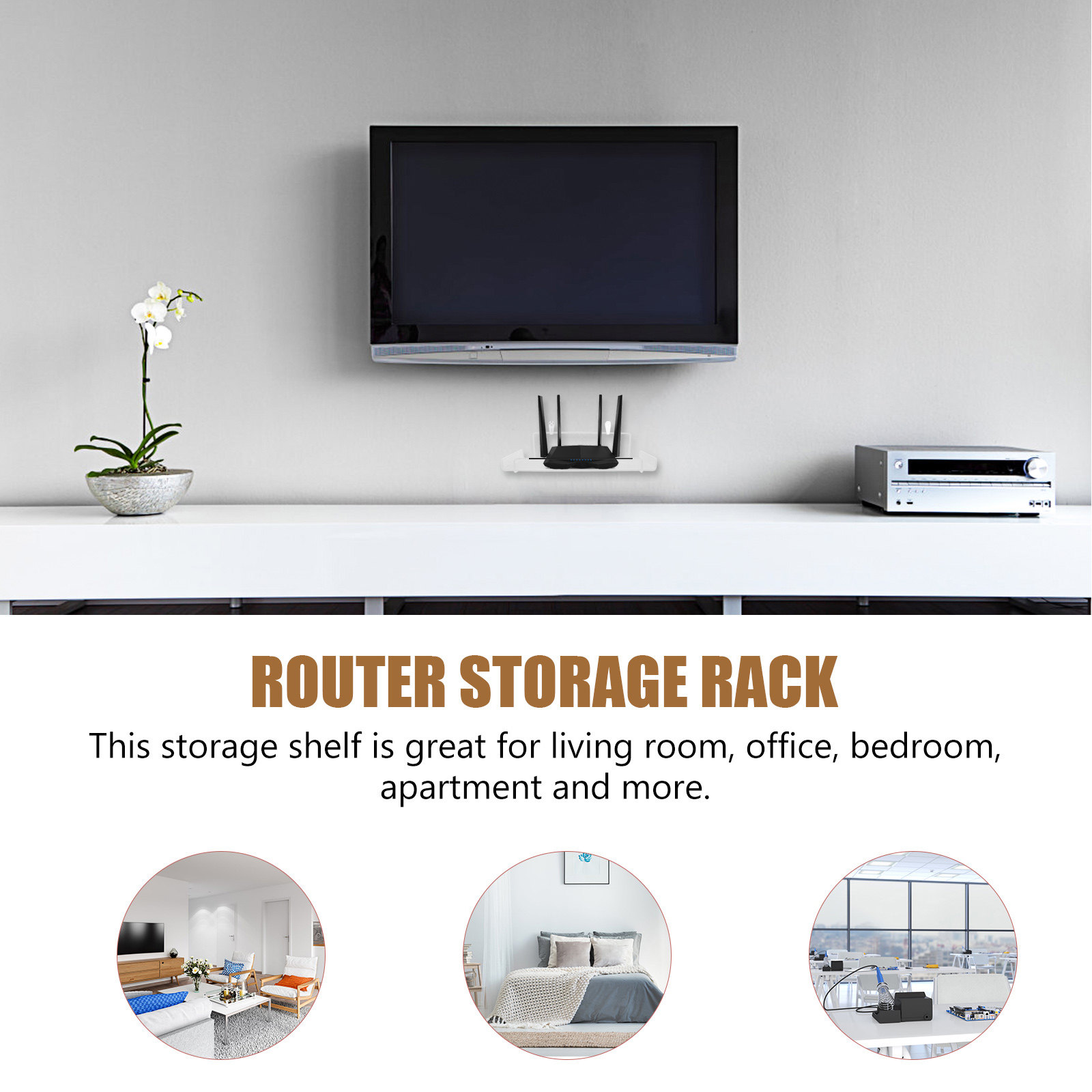 Wandmontage routerhouder zonde - Food Storage Box recensie en prijs