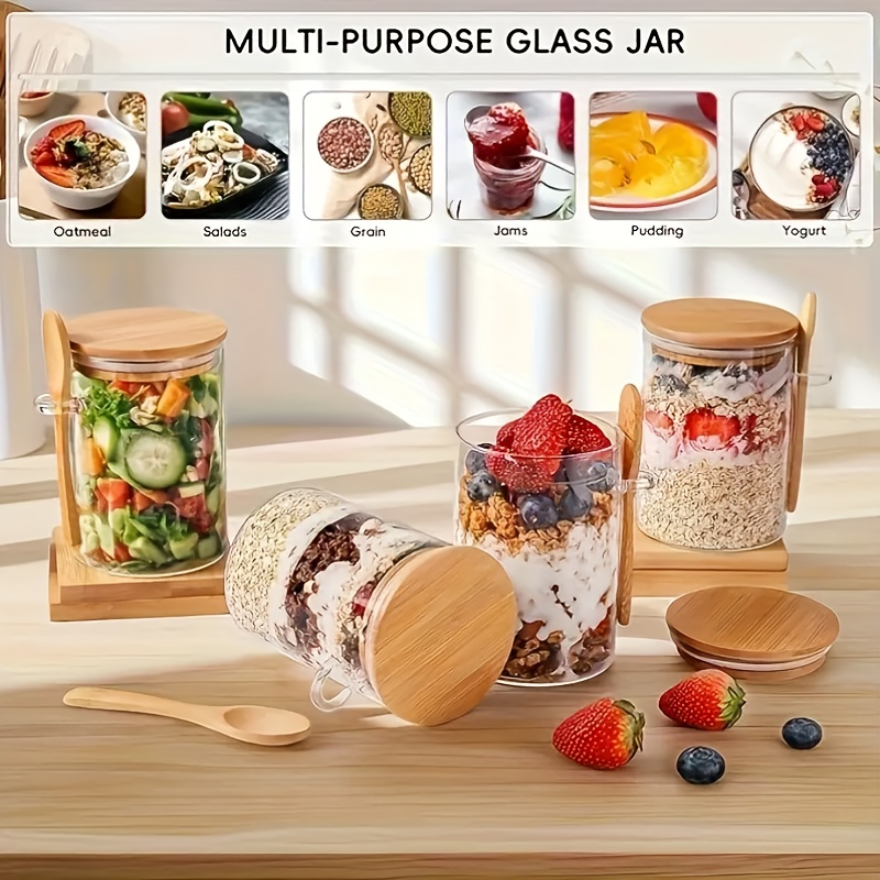 1/2/4/8-delige havermoutglazen - Food Storage Oven Safe recensie en prijs
