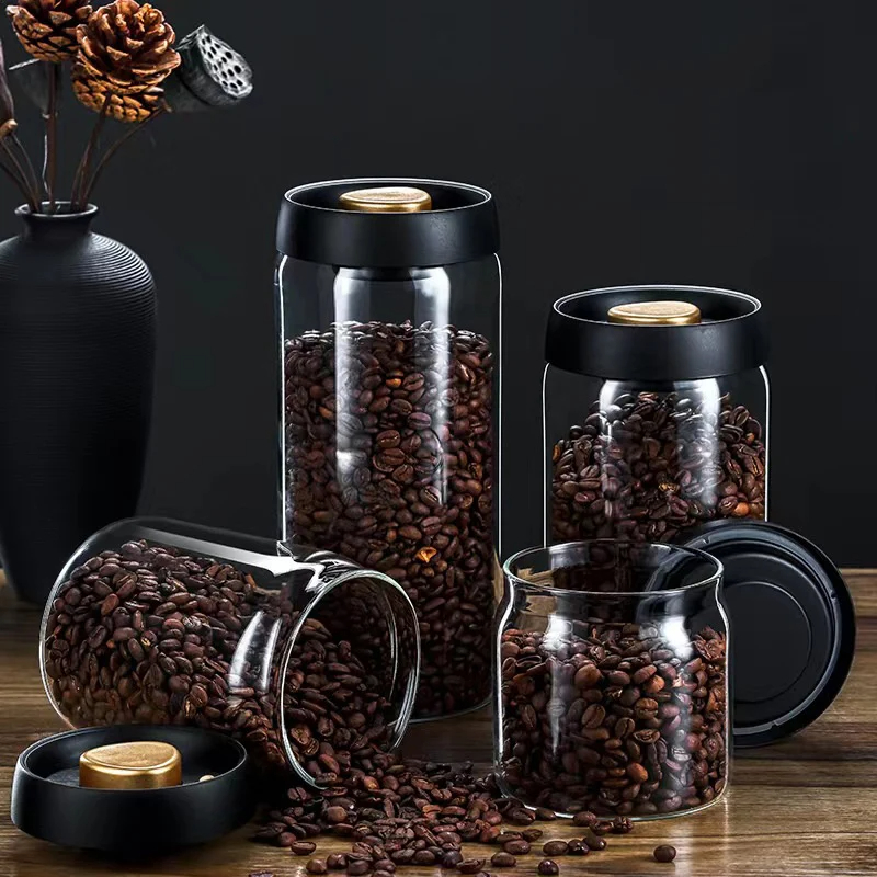 Koffiebonen vacuümverzegelde p - Food Storage Set Glass recensie en prijs