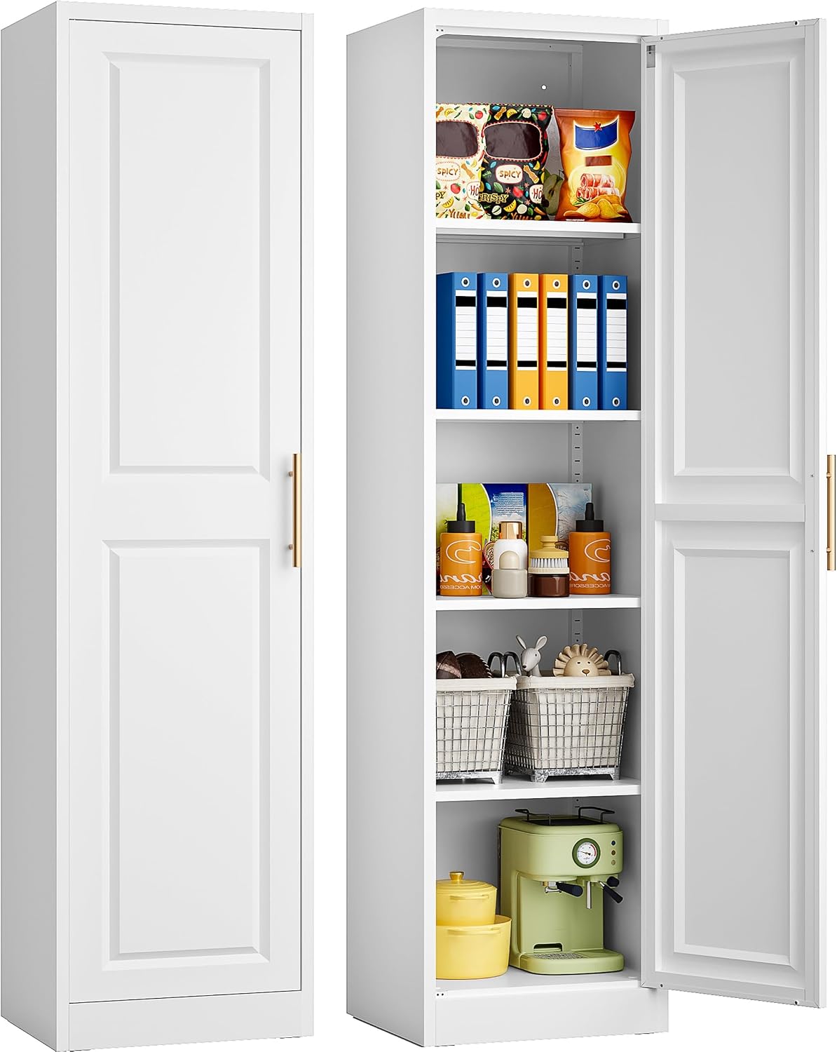 Hoge, smalle opbergkast met éé - Food Storage Box Large recensie en prijs