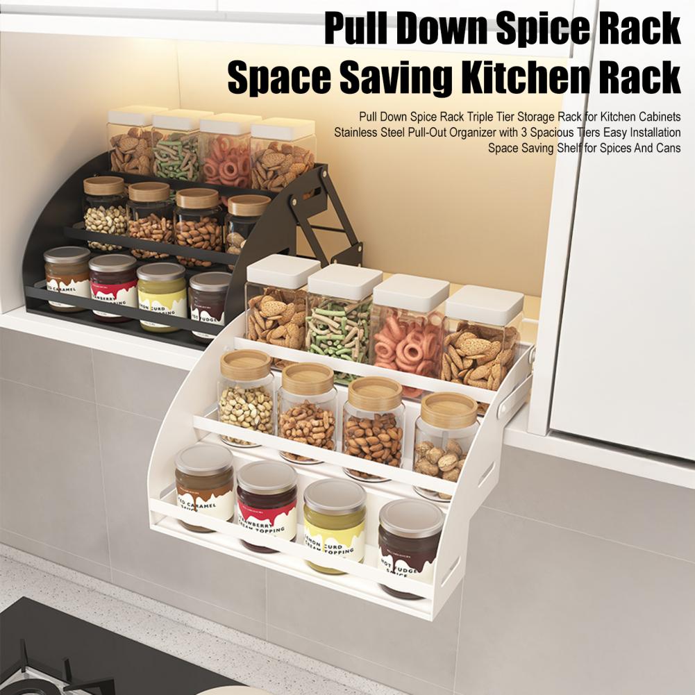 Drielaags kruidenrek, uittrekb - Food Storage Without Plastic recensie en prijs