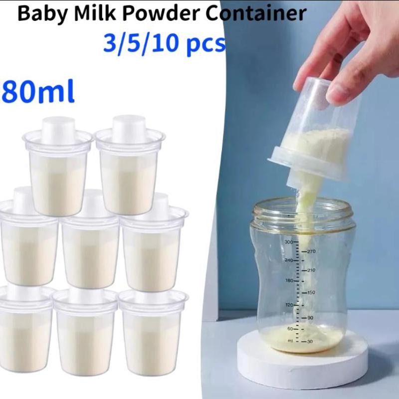 6PPC 80ML Babyvoeding Poederdi - Food Storage Dispenser recensie en prijs