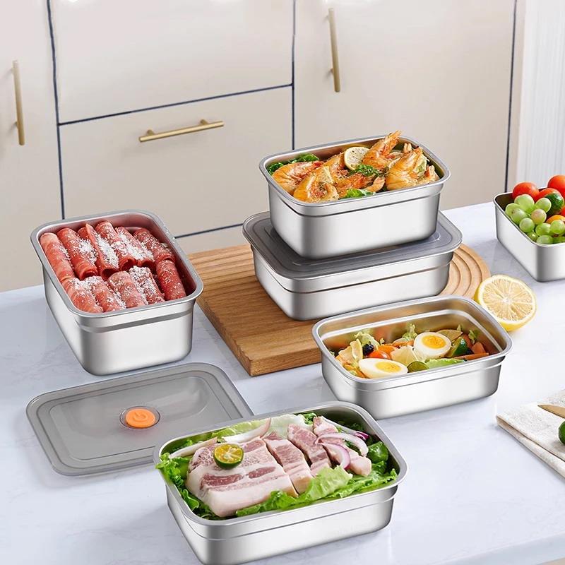 RVS afsluitbare lunchbox, grot - Food Storage Box Large recensie en prijs