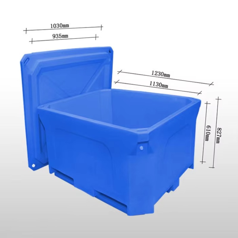 660L geïsoleerde, rotatiegegot - Food Storage Box recensie en prijs