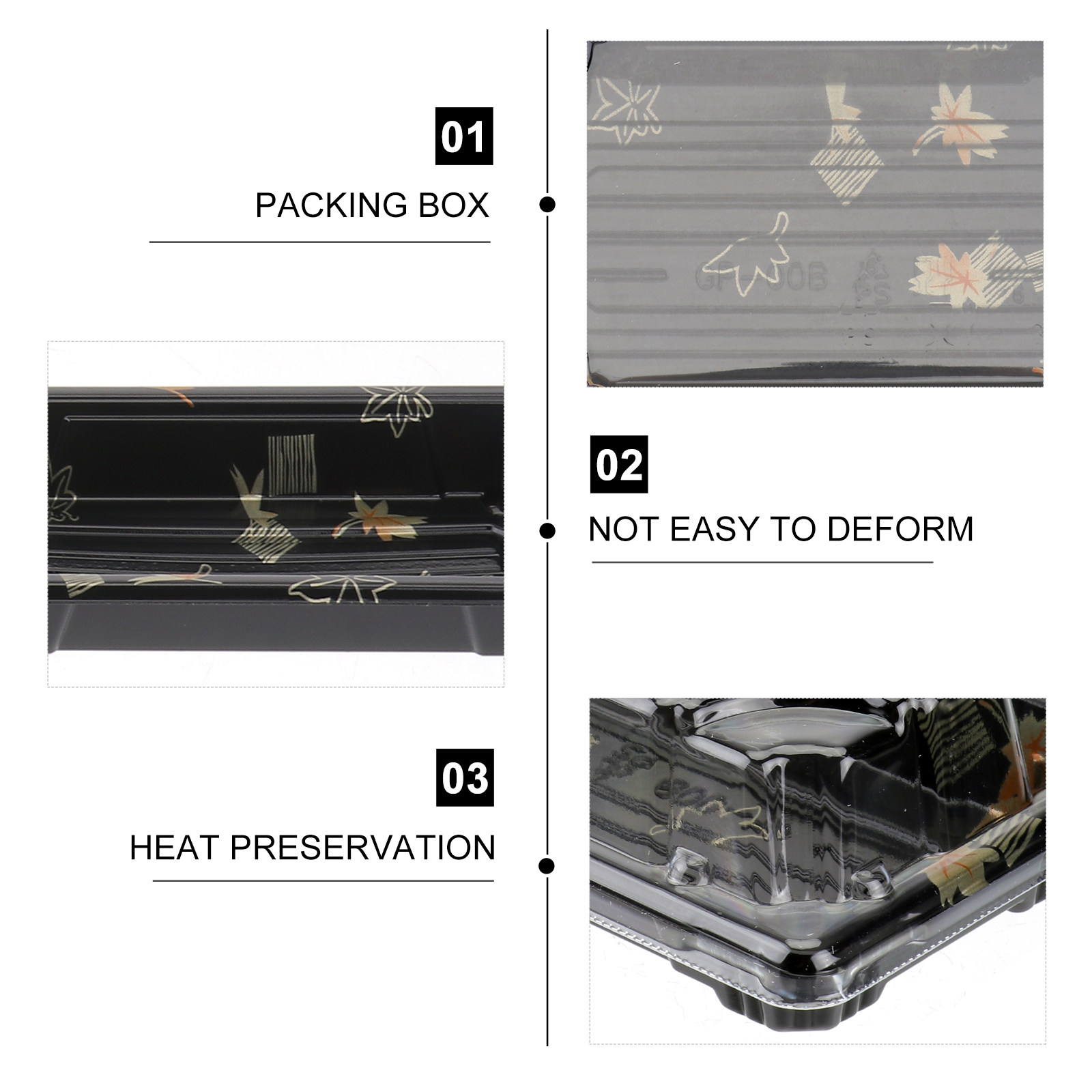 100 stuks wegwerp sushi-verpak - Food Storage Without Plastic recensie en prijs